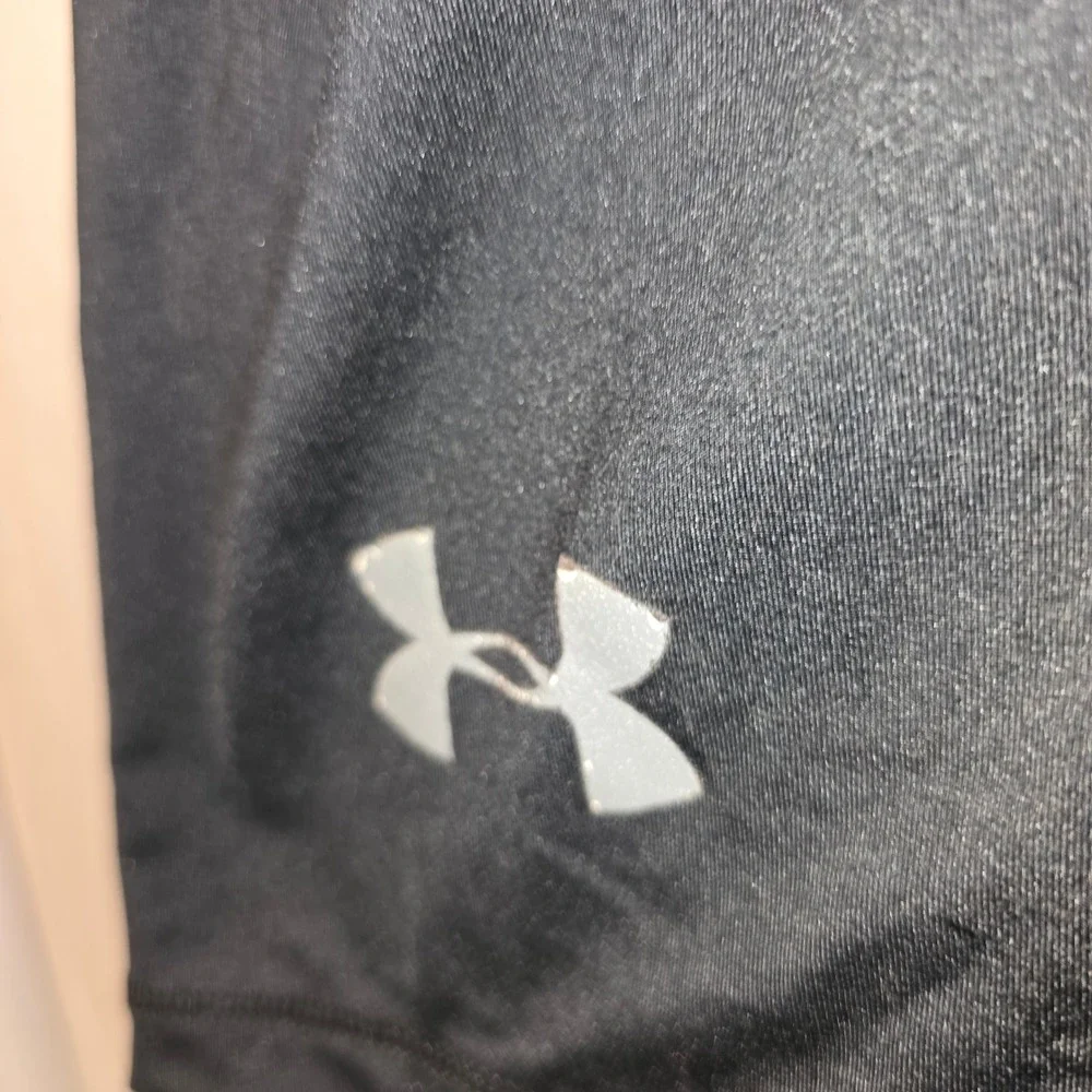 Under Armour Athletic Shorts 4XL Mens Black HeatGear Loose Fit Gym Workout